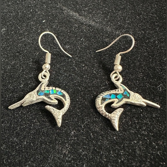Swordfish Earrings! - Picture 2 of 3